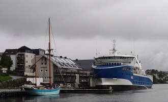 Leirvik auf Stord | Hurtigbaatkai